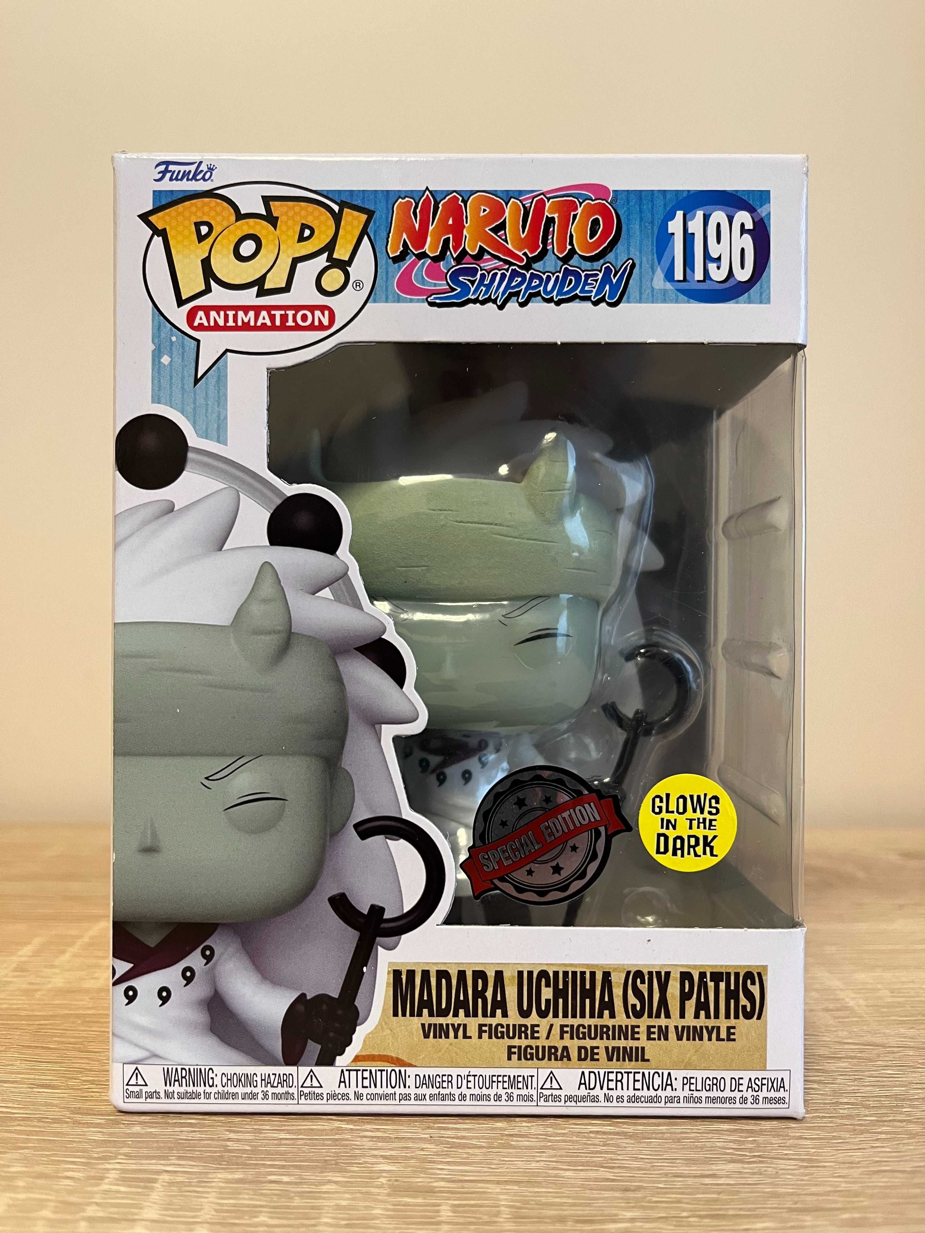 Funko Pop Naruto Shippuden, Madara Uchiha #1196 (SE) Glow, Мадара