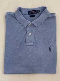 Polo Ralph Lauren L męska koszulka niebieska