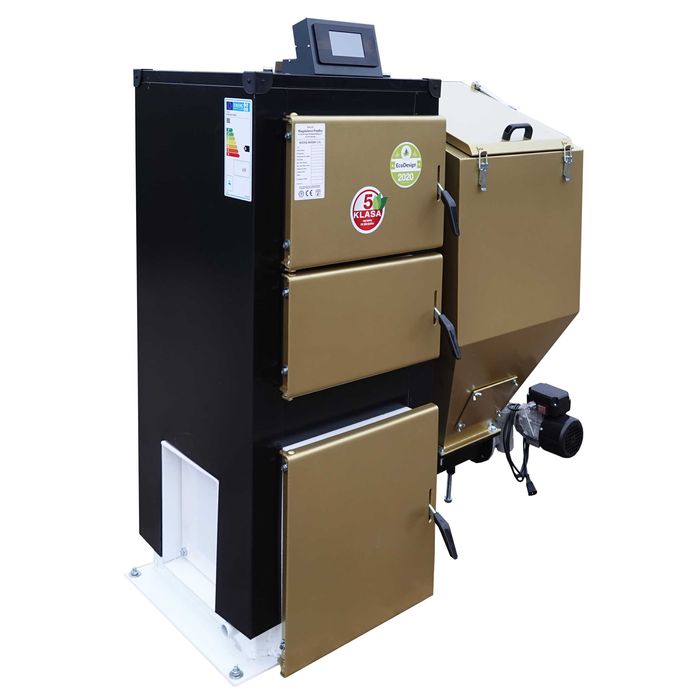 Kocioł c.o. na ekogroszek kotły z podajnikiem piece 5 klasy 50 kW