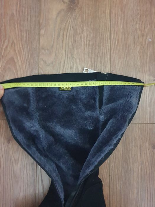 Замшеві зимові сапоги