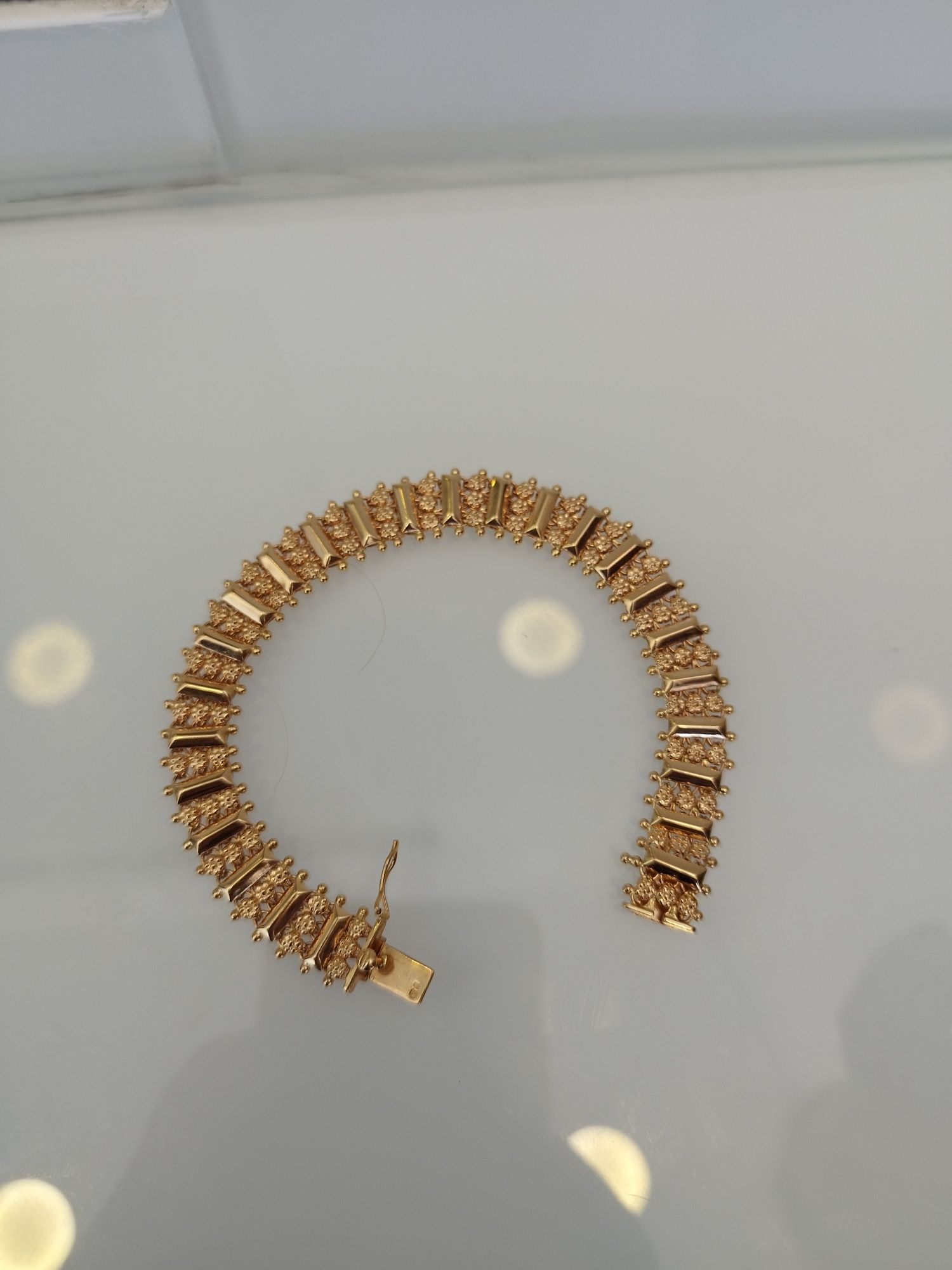 Pulseira em ouro de 19,2kt