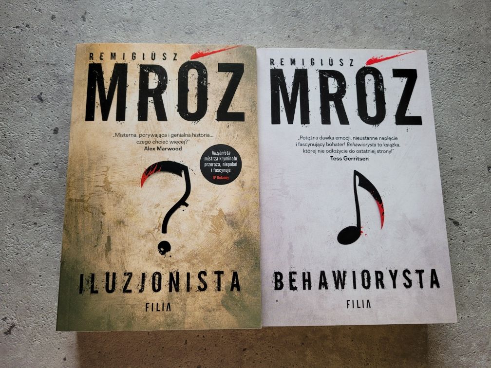Remigiusz Mróz - Behawiorysta i Iluzjonista zestaw