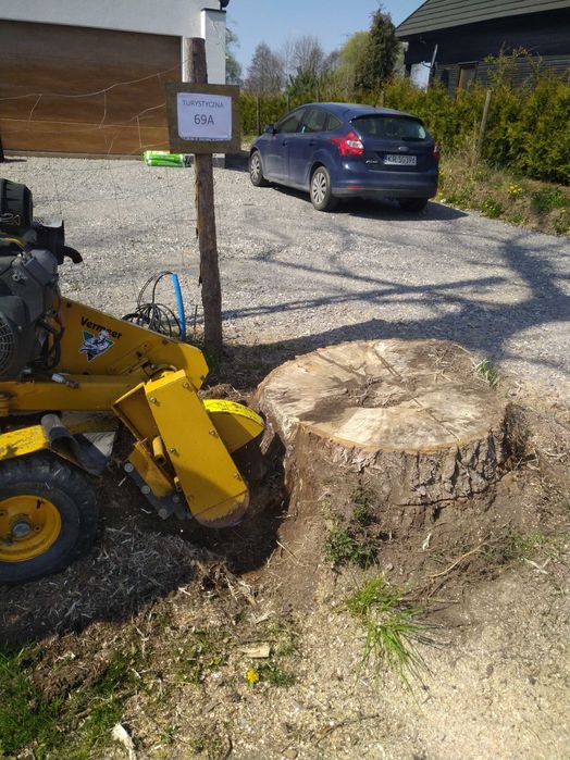 Usuwanie, Frezowanie Pni ,Karczowanie ,Frezarka Karp Korzeni Drzew