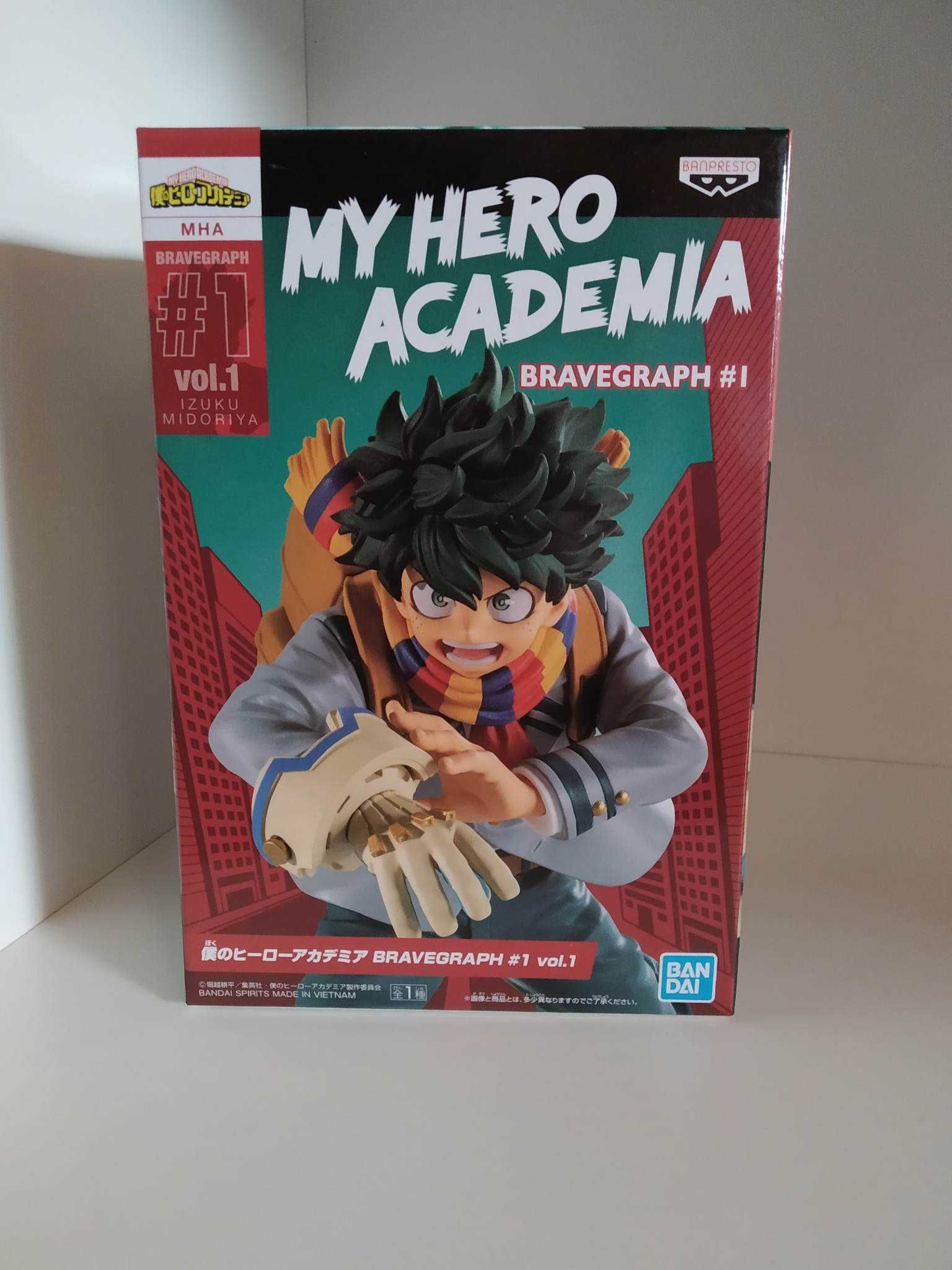 Oryginalna figurka Midoriya Izuku bravegraph Boku no Hero Academia