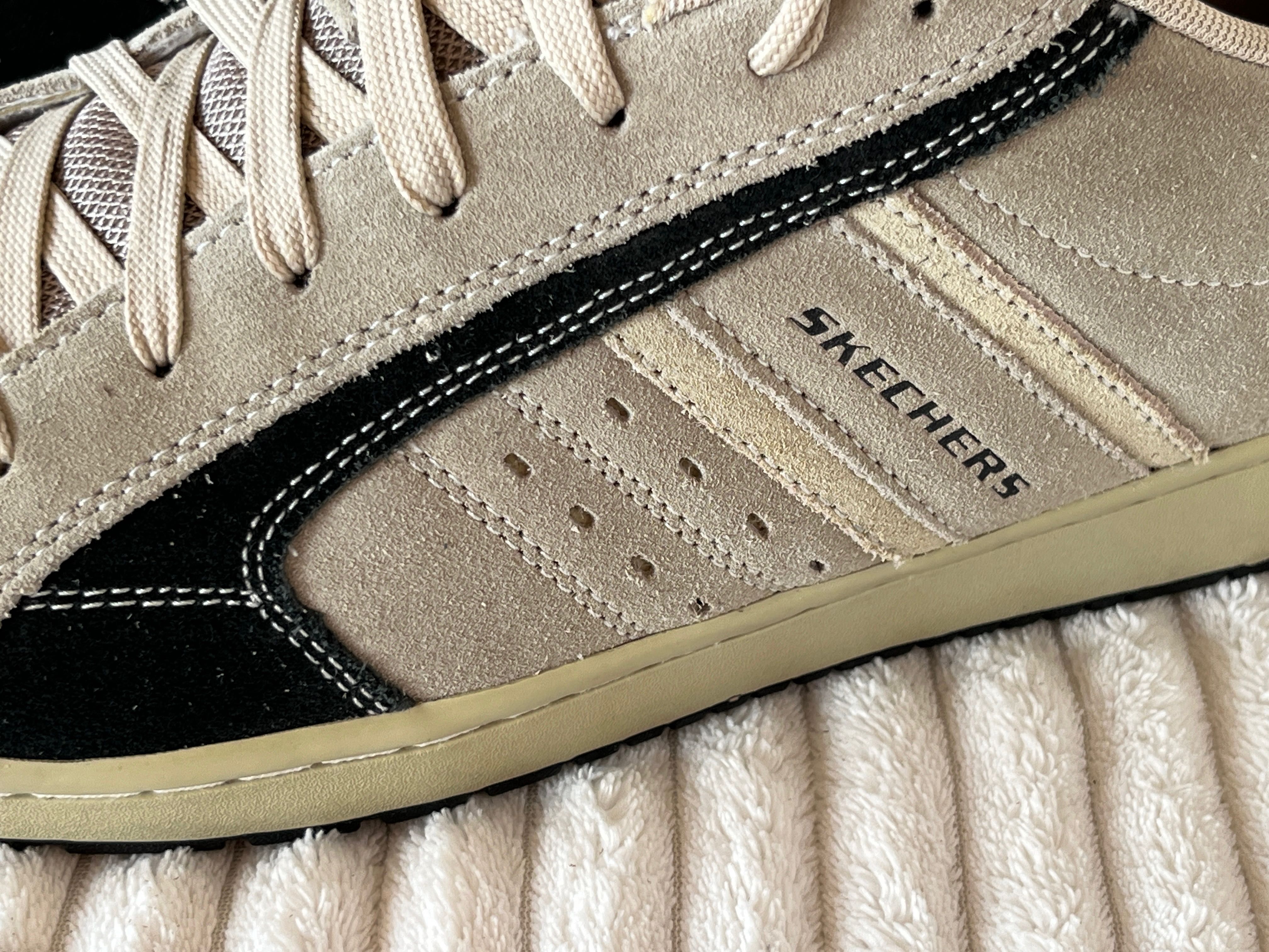 Skechers skórzane buty sportowe męskie 43/44