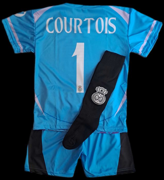 Thibaut Courtois Real Madryt strój piłkarski