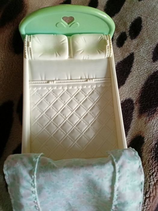 Игровой набор с пупсиком, мебель для кукол