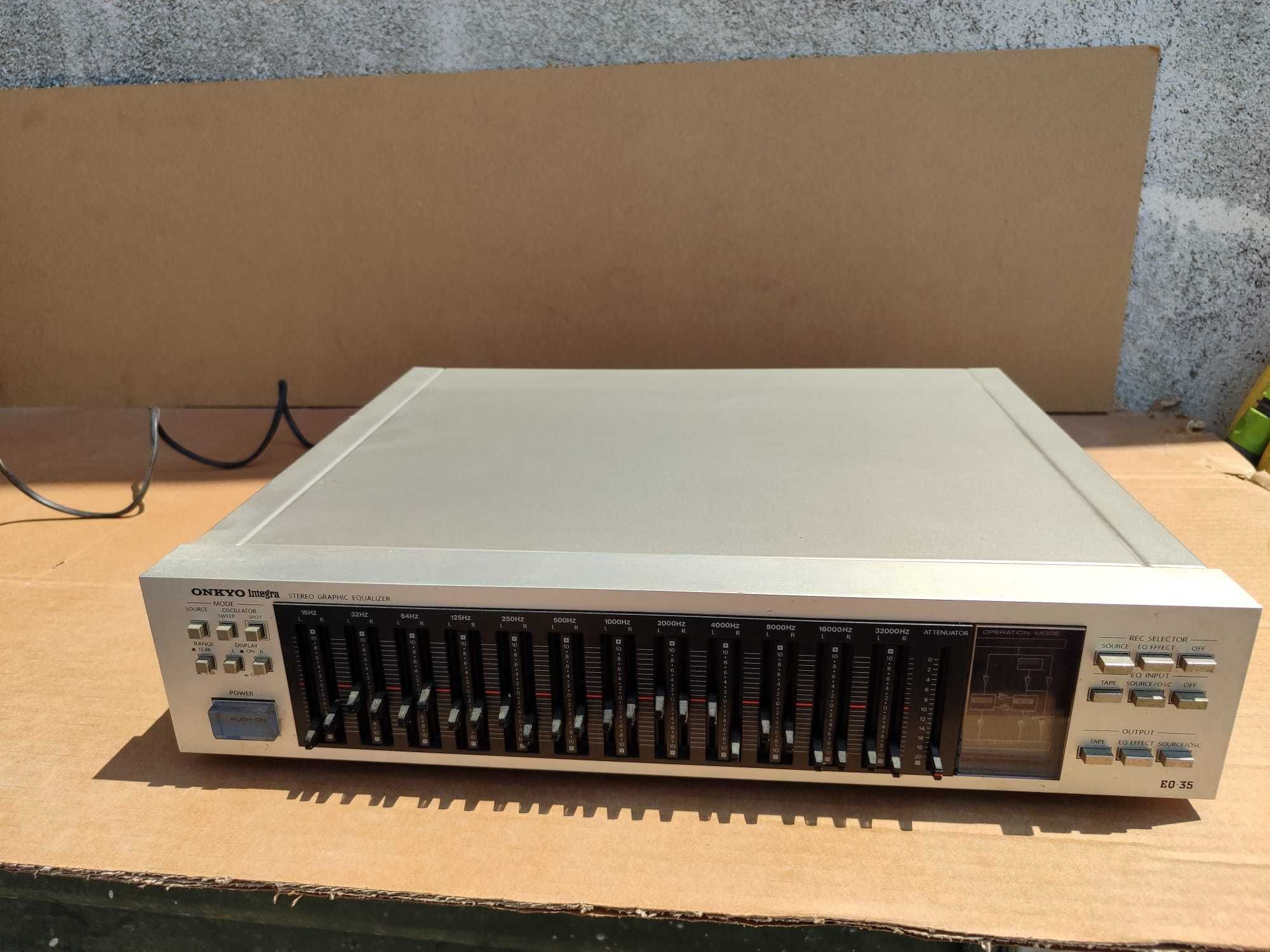 Onkyo Stereo Graph Equalizer muito pouco usado