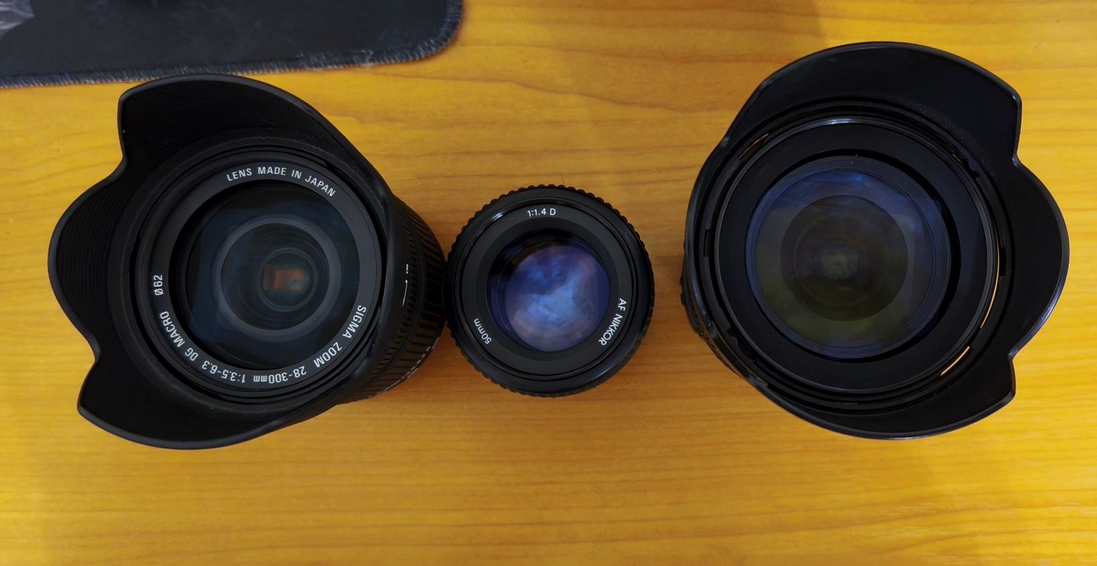 Об'єктив nikkor 50mm та інші