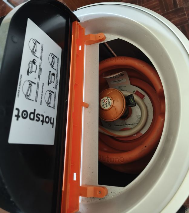 Aquecedor portátil a gás