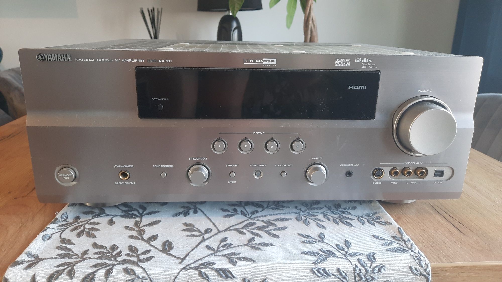 Amplituner Yamaha DSP-AX761 + korektor cinema Dsp HDMI zamiana