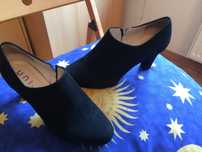 Unisa botki zamszowe