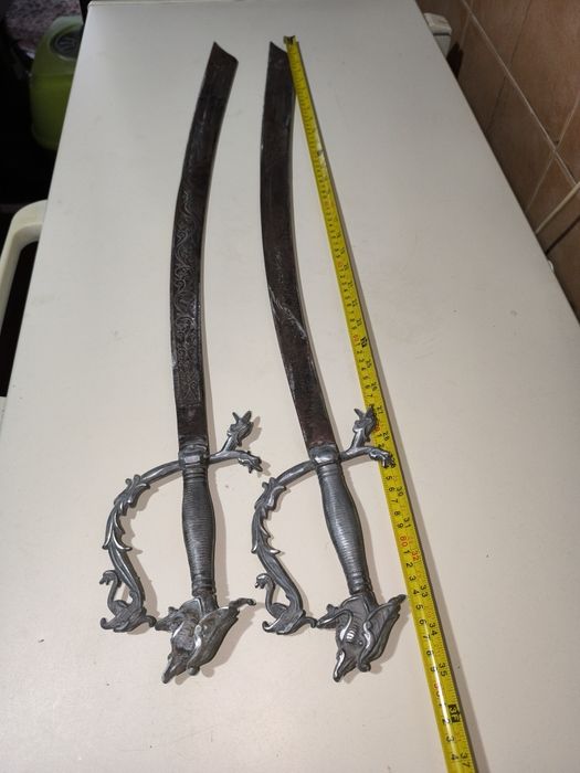 Par de Espadas 90cm *Guarda Dragão* Coleção ou Decoração
