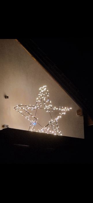 Gwiazda ozdoba świateczna duza 230cm