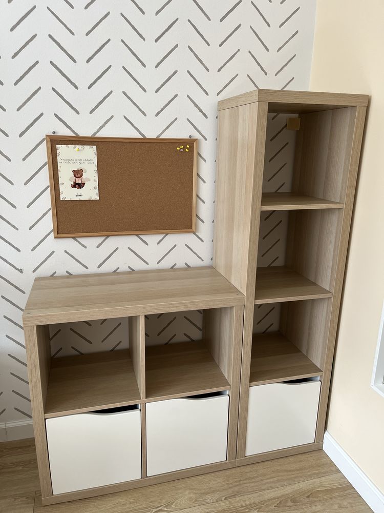 Dwa regały Ikea Kallax