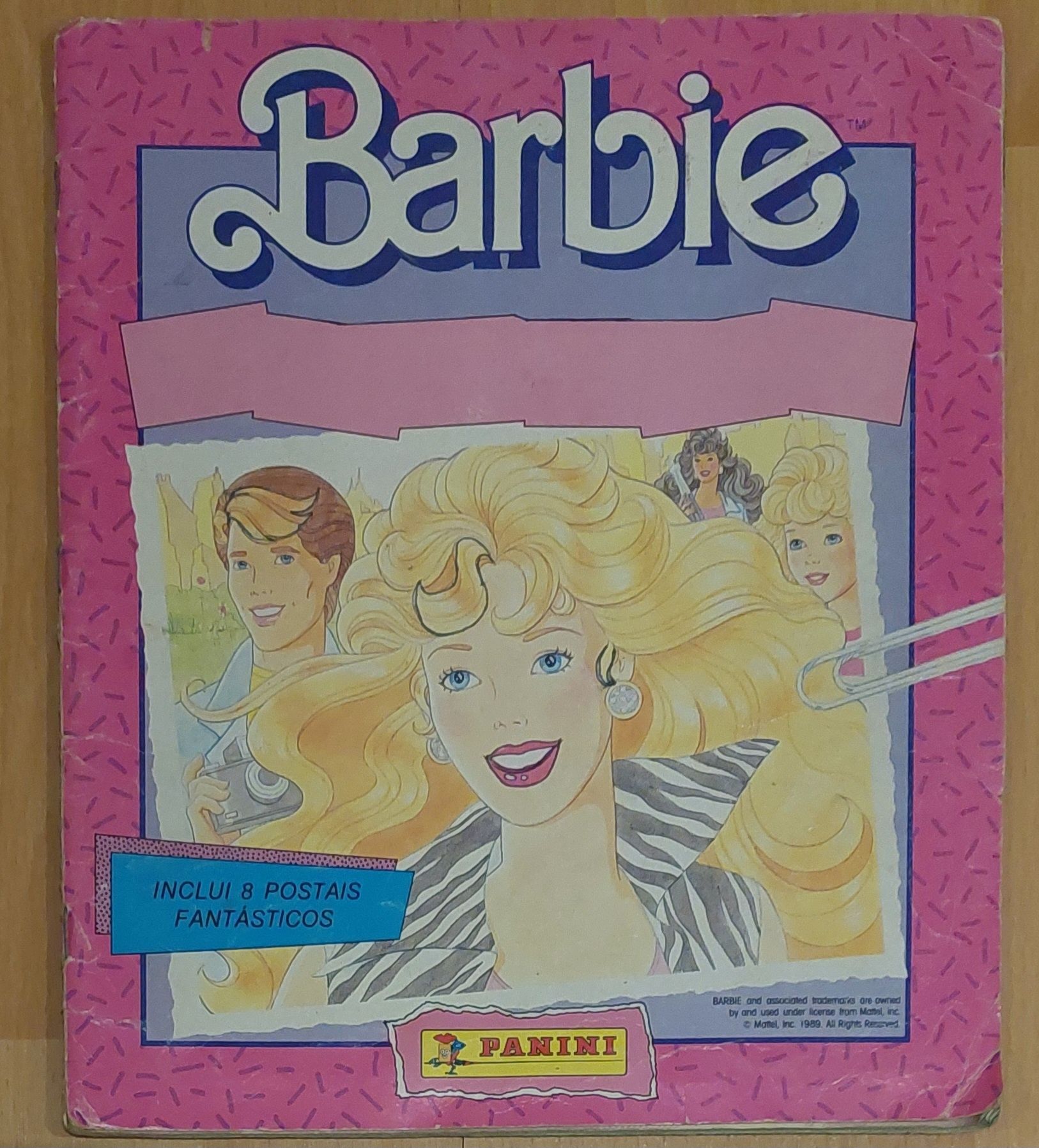 Cadernetas COMPLETAS Barbie, Disney Panini