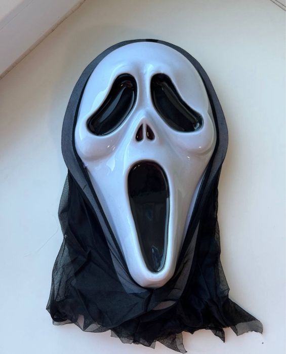 Маска Хеллоуин Крик Джейсон Тыква Джокер Череп цветной Мумия Пила