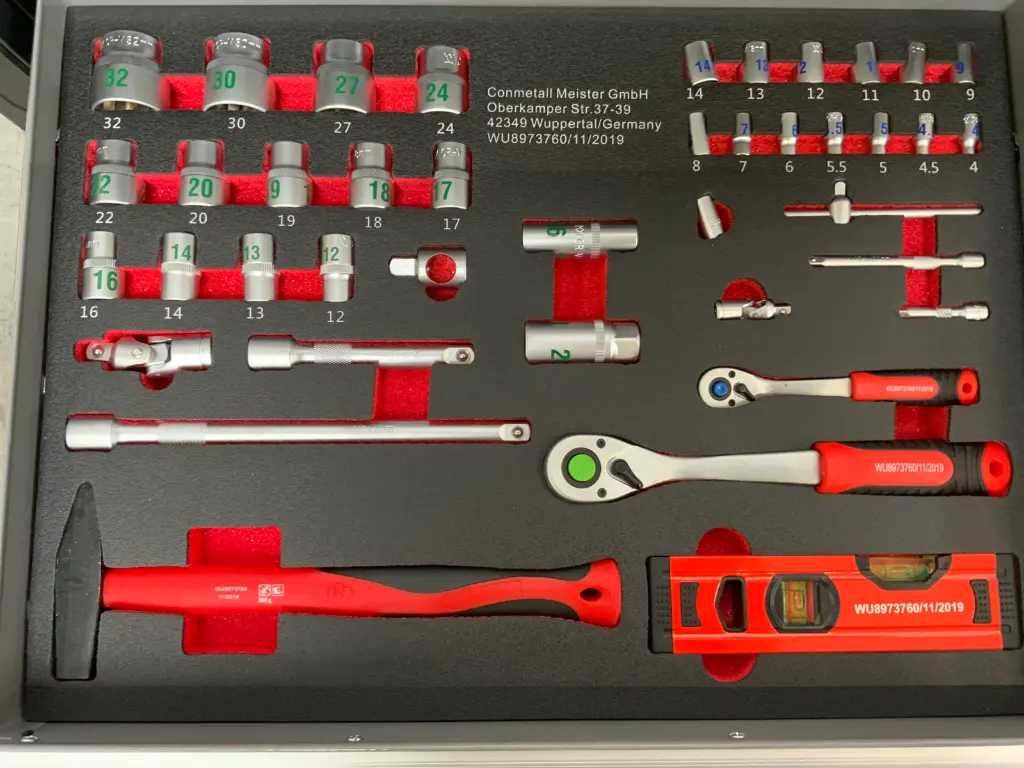 Meistercraft Wózek narzędziowy 240 elementów
