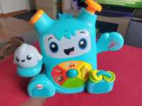 Rockit, robot Fisher Price zabawka interaktywna,gra, świeci, rusza sie