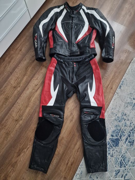 Kombinezon Tschul skórzany motocyklowy r.52 jak nowy!
