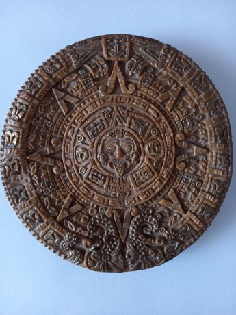 Calendario Maya De Sol Vintage Antigo Azteca