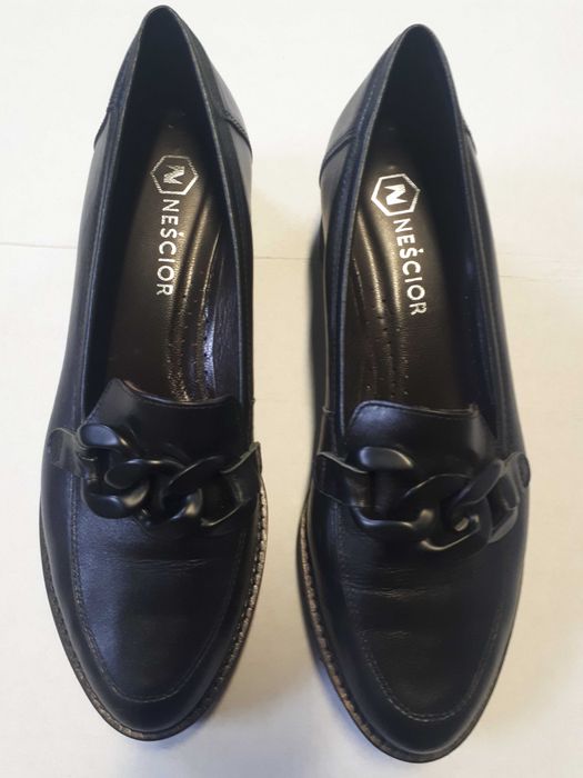 pantofle damskie czarne firmy "nieściór" rozm.41