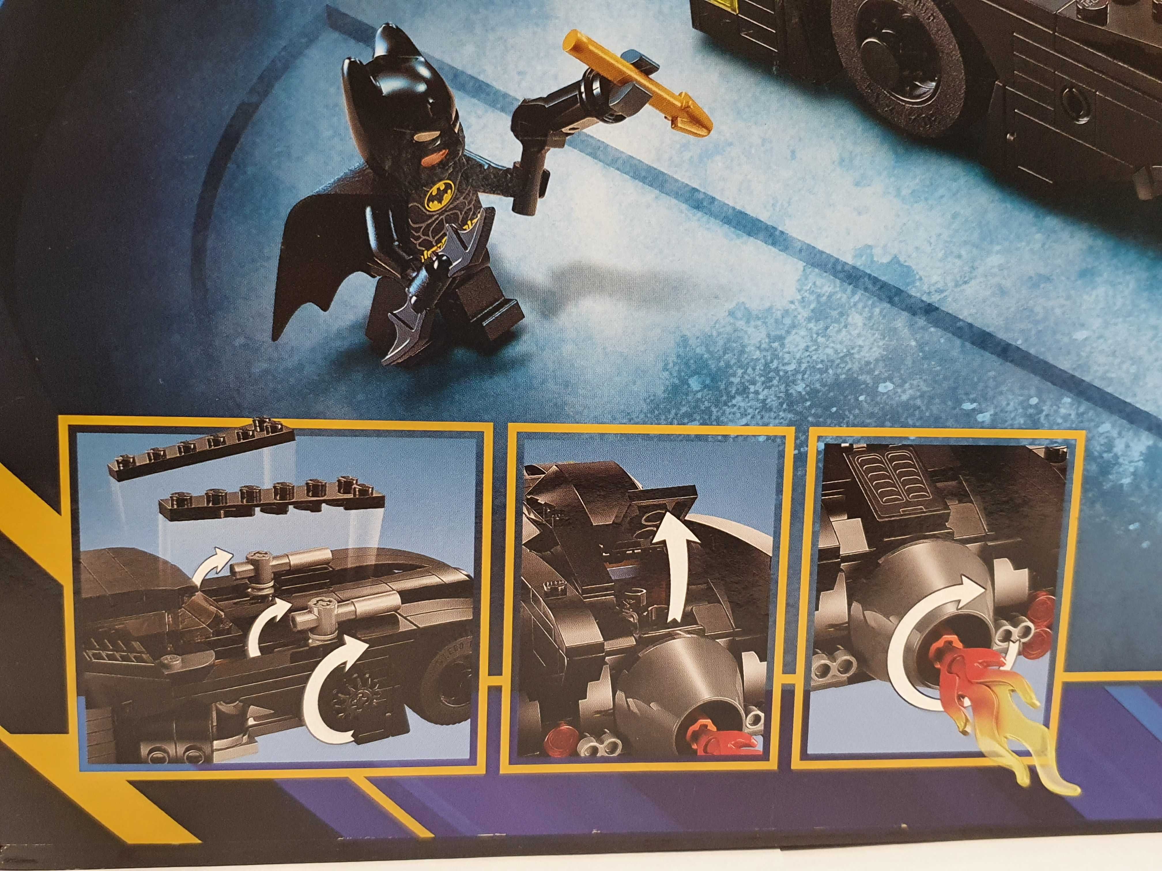 Zestaw LEGO 76224 Batmobil samochod+ Batman +Joker Nowy 438el