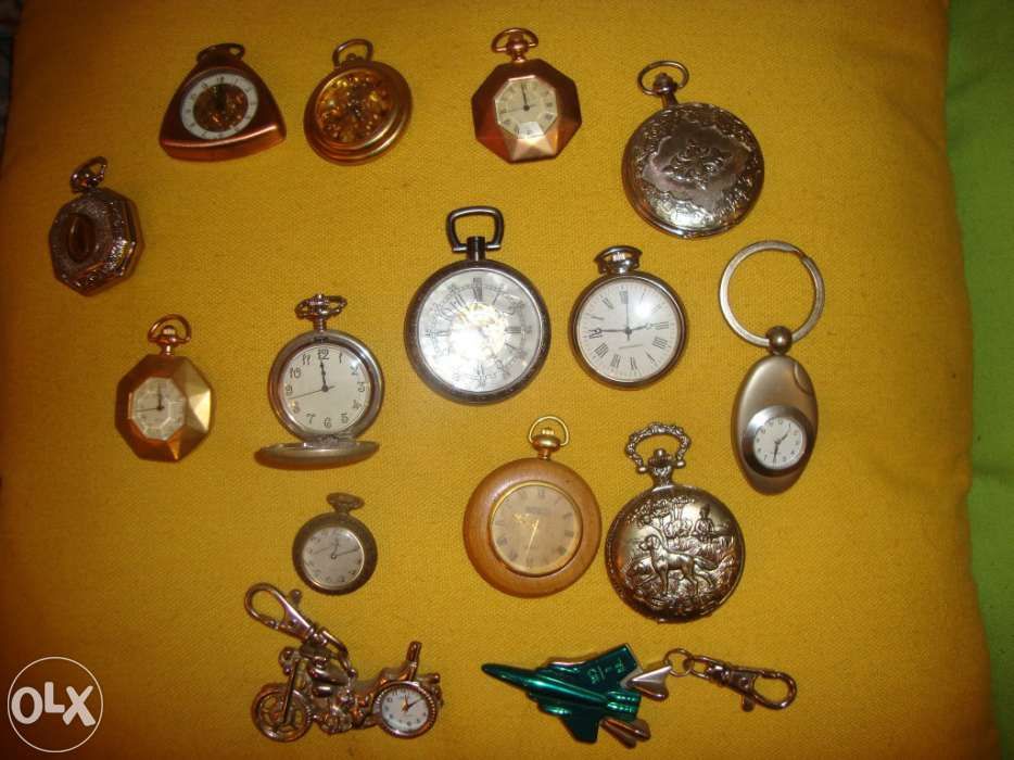 Relógios de Bolso vendo pela melhor oferta Colecção de 24 peças lindas