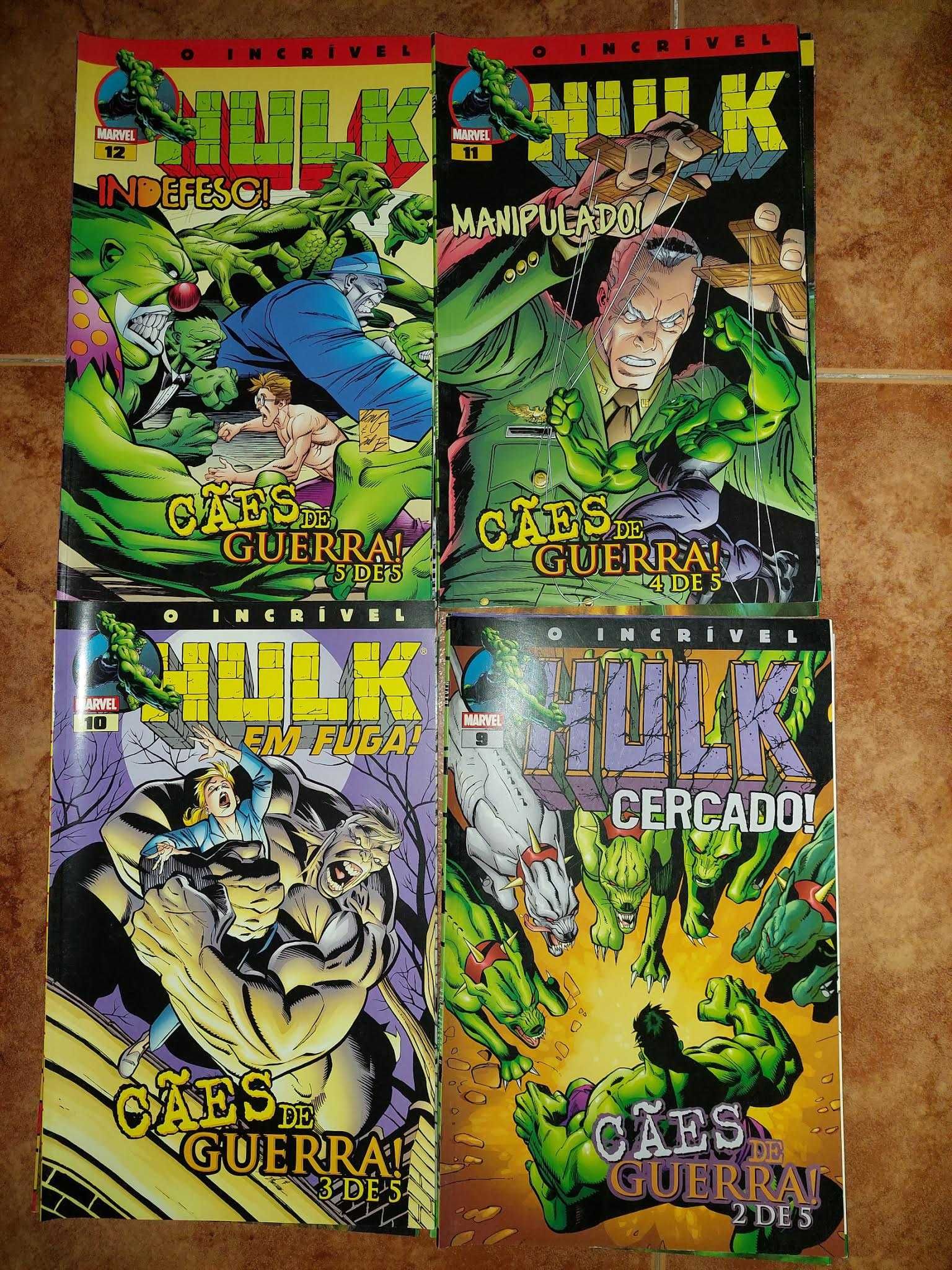 20 livros do Incrivel Hulk