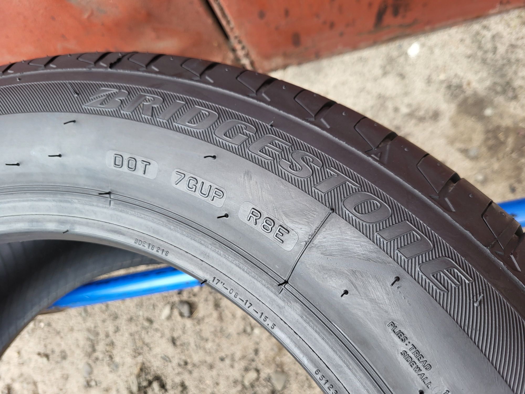 225/55/17 R17 Bridgestone Turanza T001 RunFlat 2шт ціна за 1шт шини