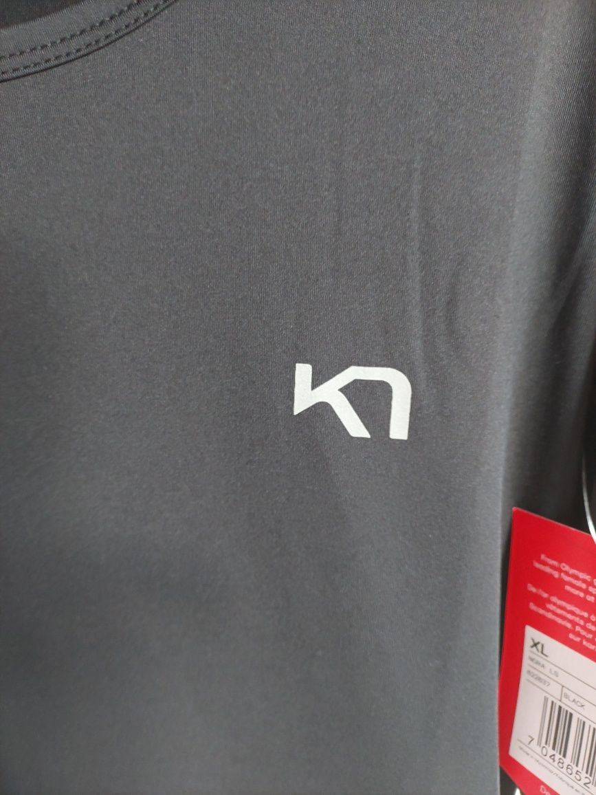 Nowa czarna bluzka termo Kari Traa XL