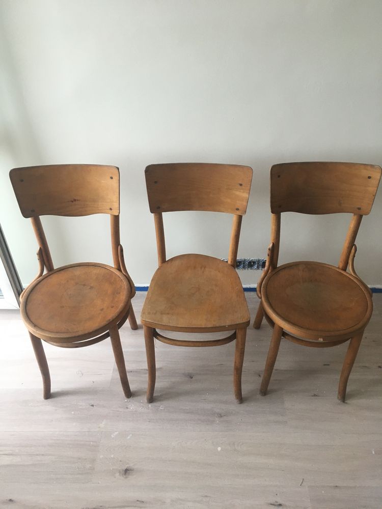 Stare gięte poniemieckie krzesła lata 30’ 40’