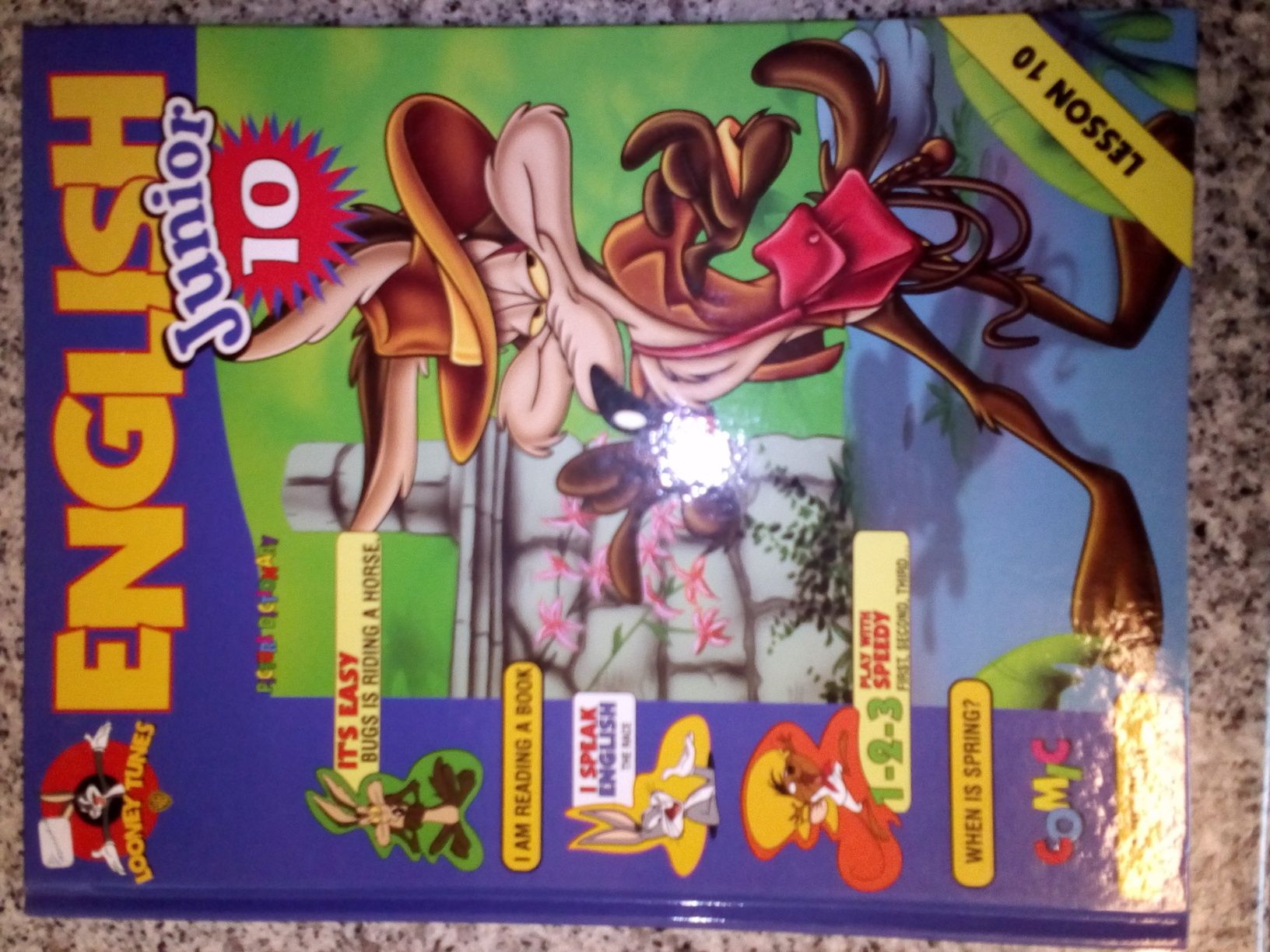 Coleção 12 livros inglês júnior Looney Tunes