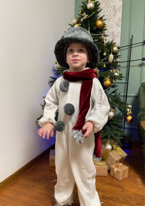 Новорічний костюм Сніговика