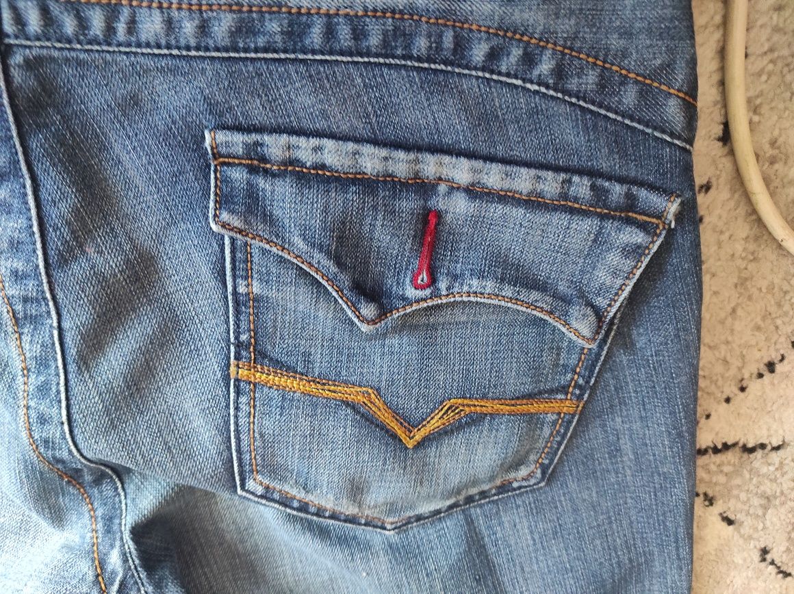 Guess spodnie jeansowe męskie stright