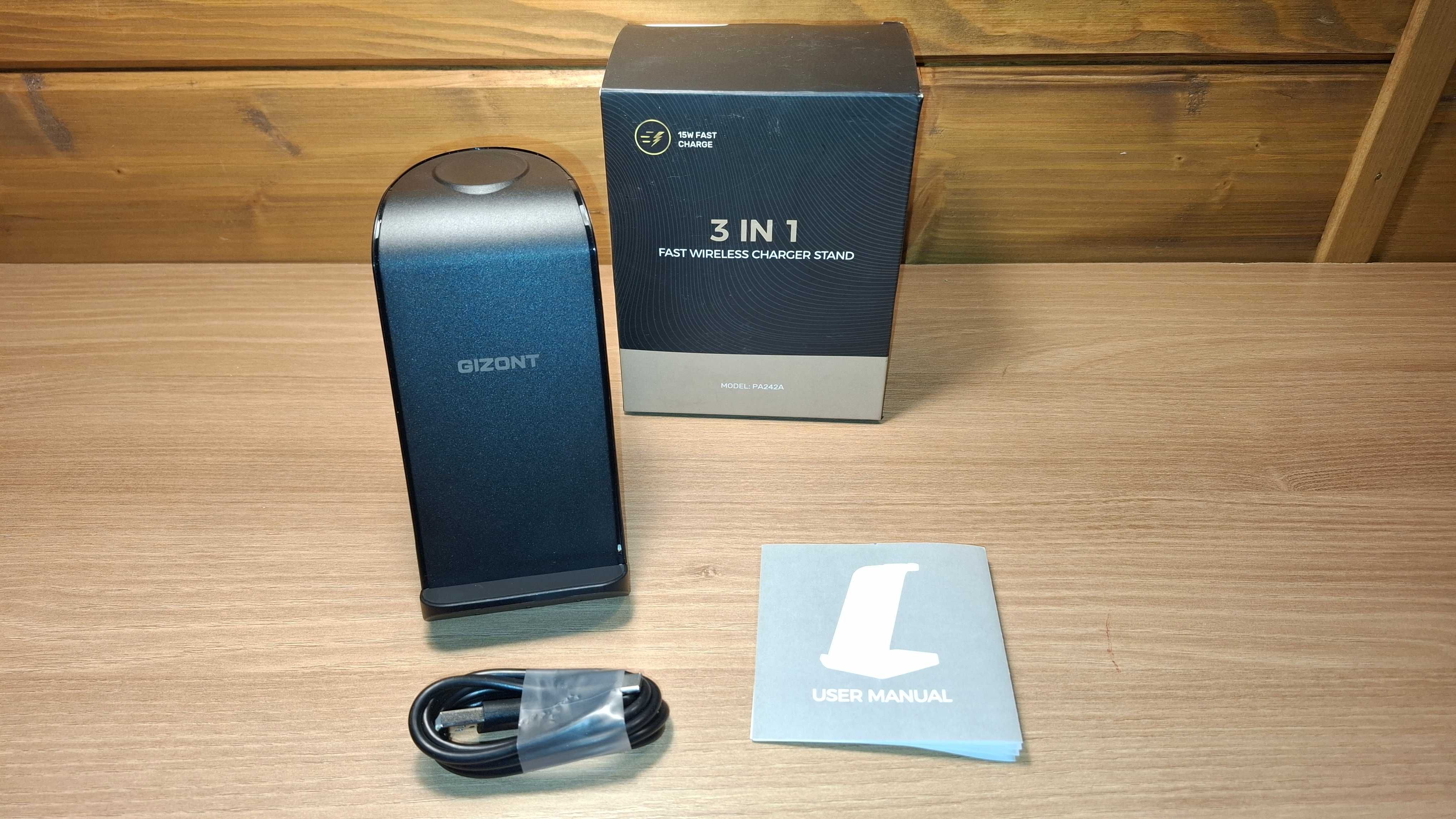 Ładowarka Bezprzewodowa - Wireless Charger - 3 w 1