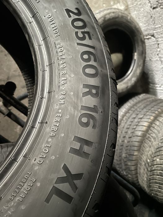 Шини нові 205/60/16 - 4шт Continental EcoContact 6