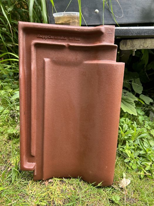 Ceramiczna dachówka 150 m2 RuppCeramika Sirius 13 V  jasny brąz - NOWA