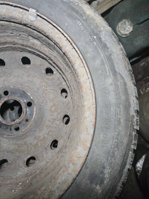 Felgi z oponami 185/60 r15 zimowymi 4x100 megane