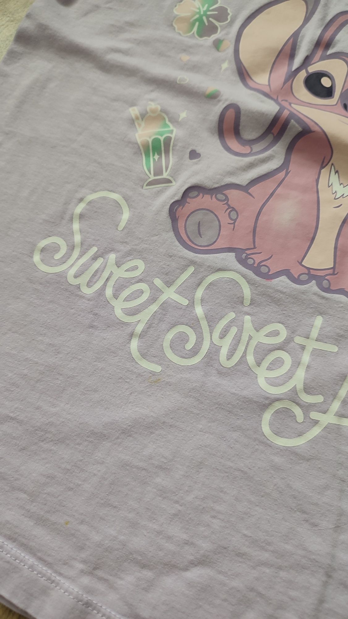 Koszulka t-shirt dziewczęcy Stitch Angel 158 164