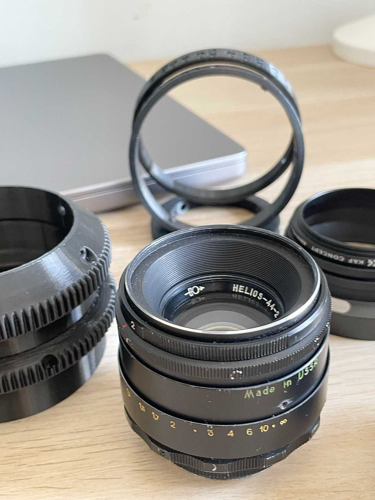 Helios-44-2 + Case 3D