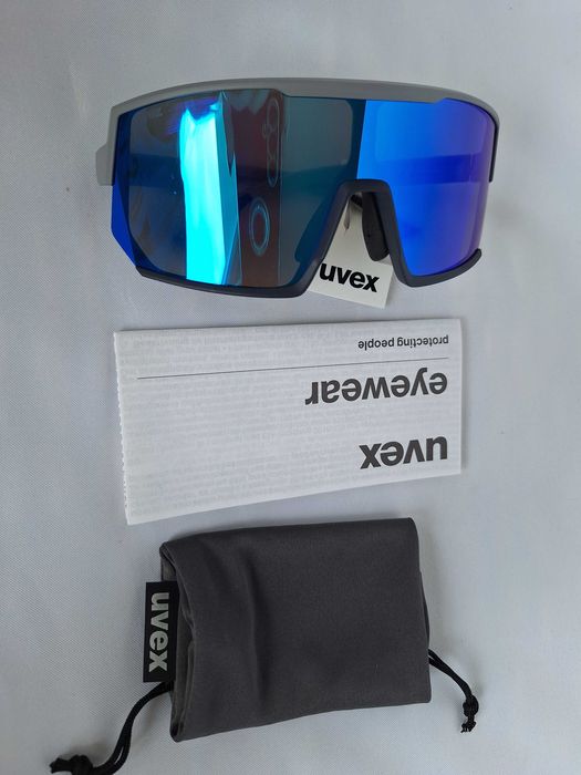 Okulary Sportowe Uvex Sportstyle 235 Rhino Deep Space Mat S2