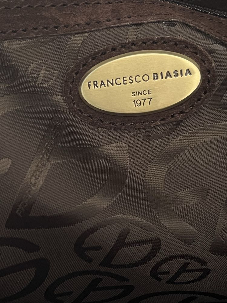 Mala  original de mão da francesco Biasia