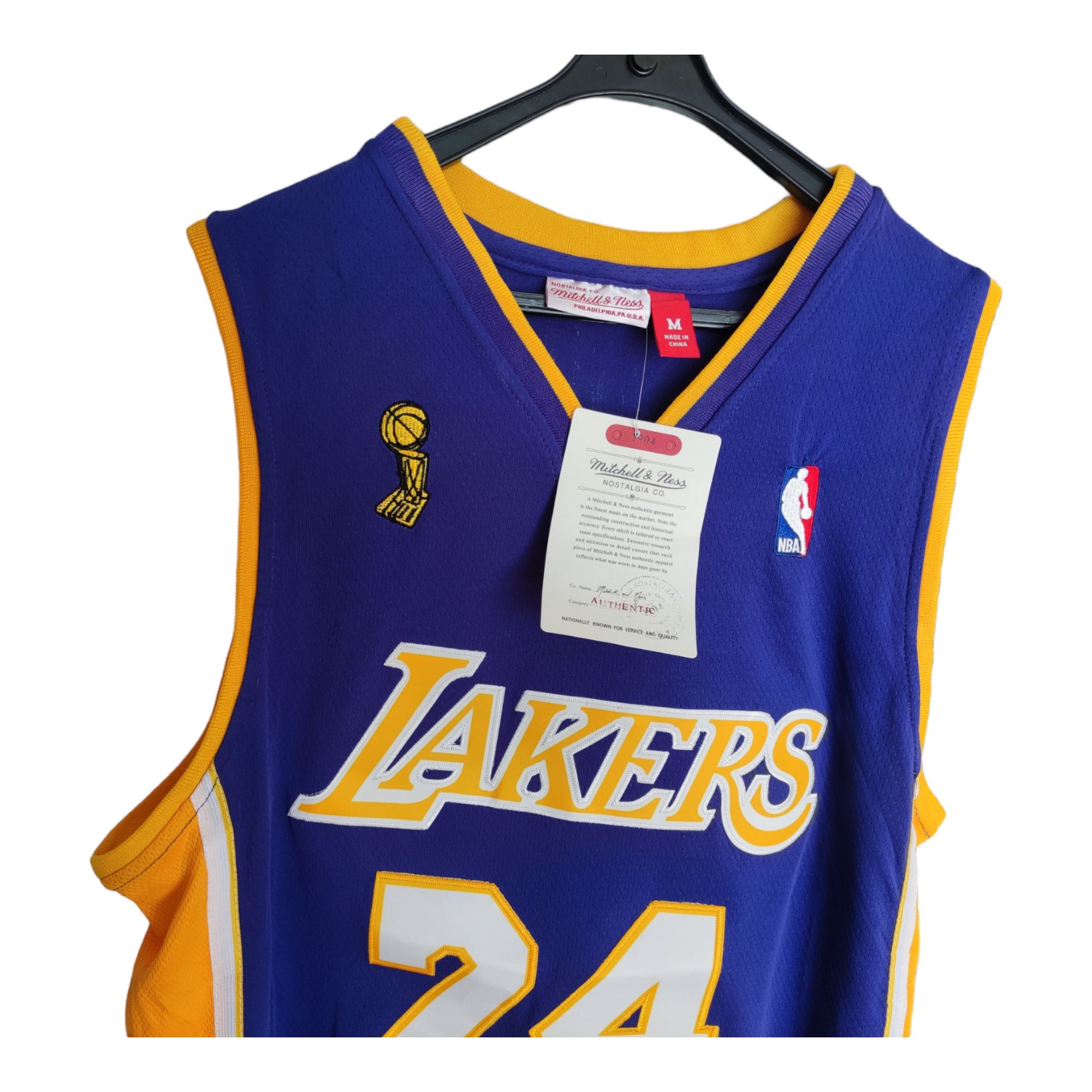 Mitchell & Ness Kobe Brayant nr 24 Los Angeles Lakers 08-09 retro
