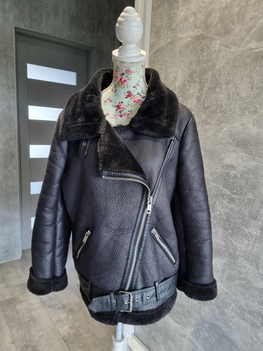 Ramoneska z kożuszkiem Zara XS 34