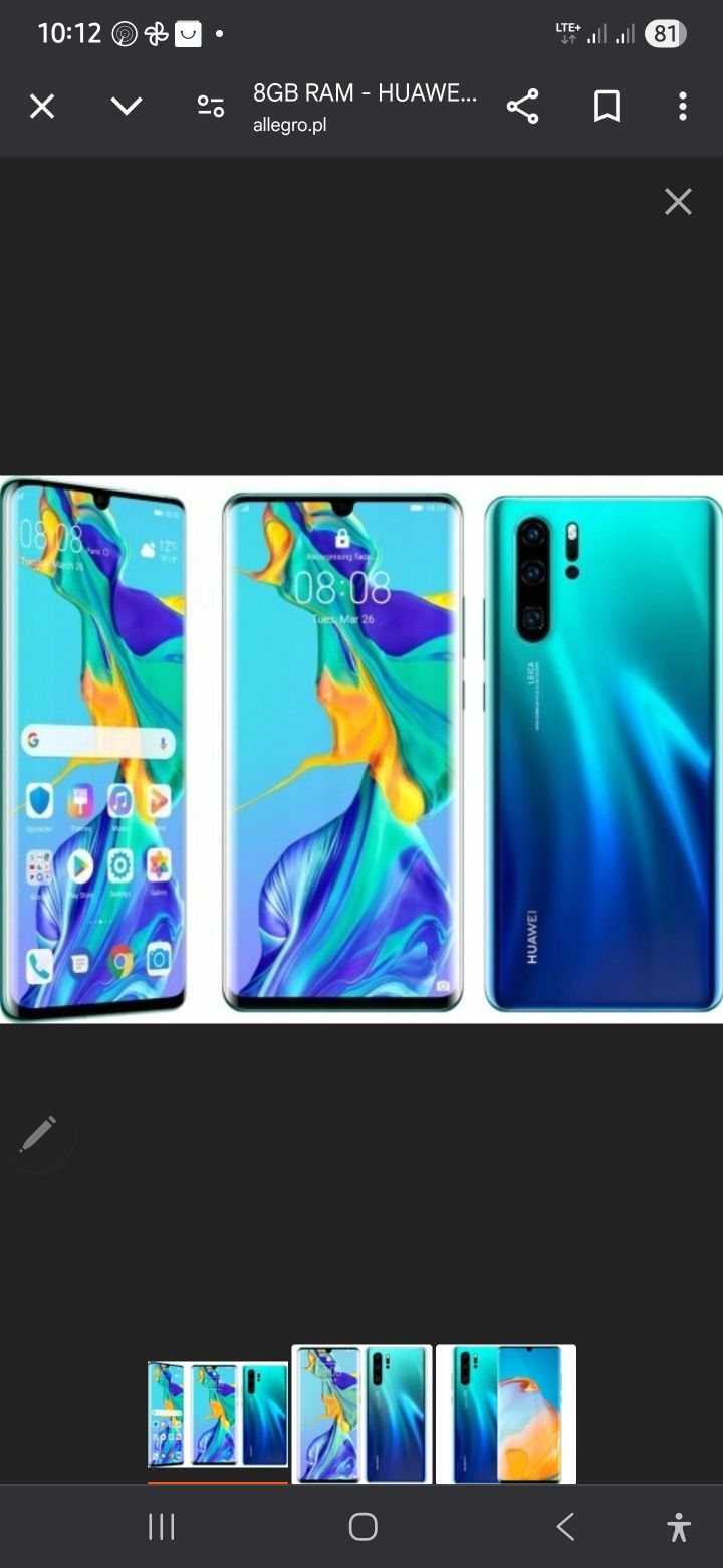 Telefon komórkowy Huawei P30pro