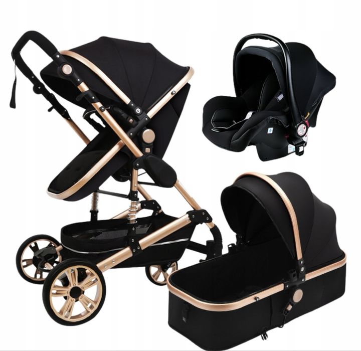 Wózek dzieciecy 3w1