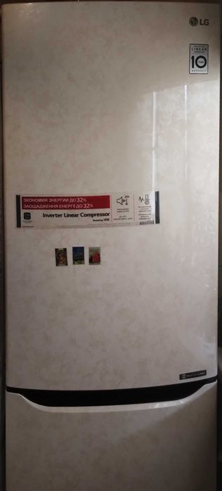 Холодильник lg GA-429SECZ с инверторным двигателем, A++.