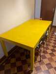 Mesa IKEA 1,75x95 + 3 cadeiras