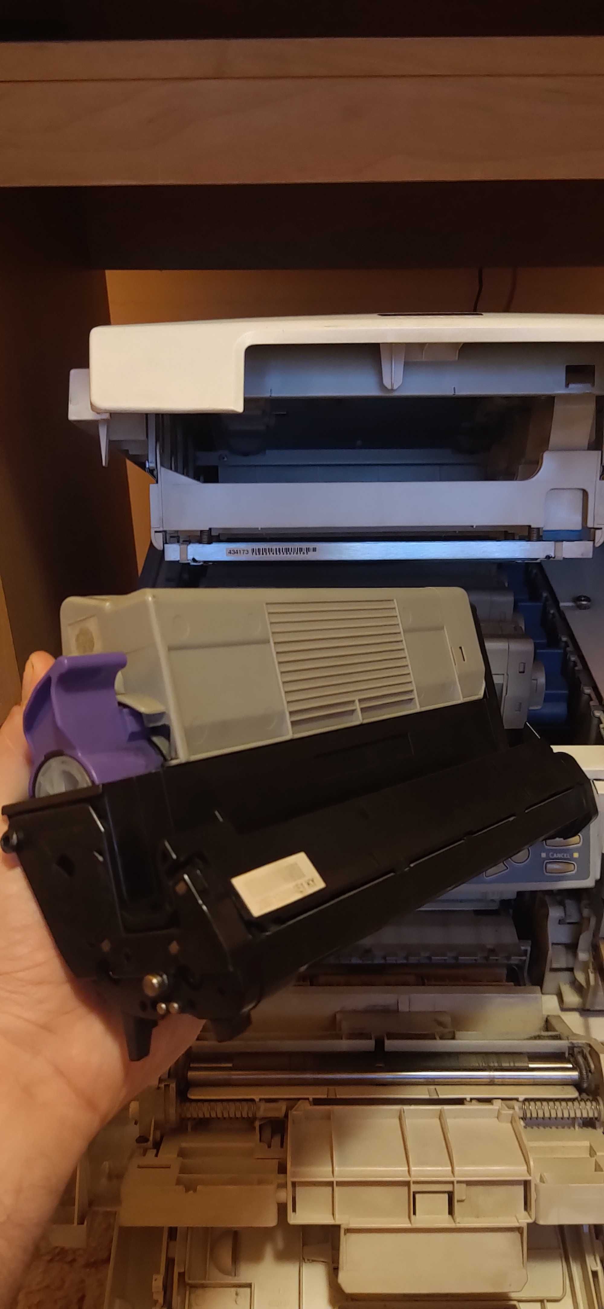 Drukarka laserowa OKI C5950 kolorowa dupleks druk obustronny gramatura